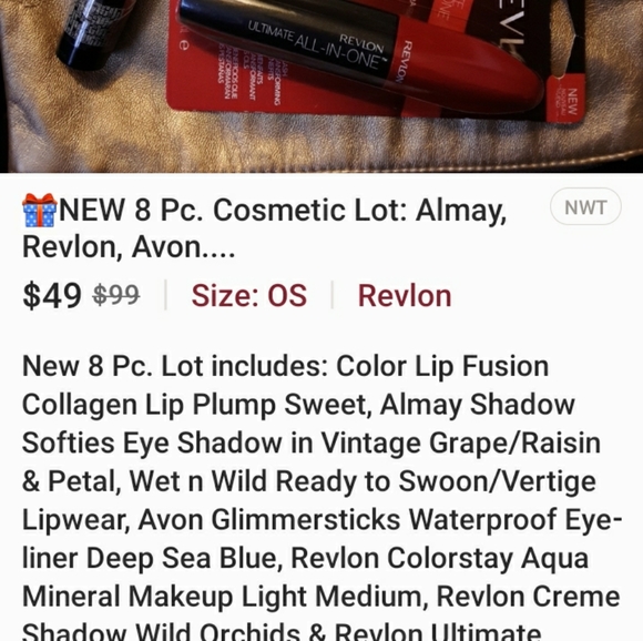 NEW Makeup 8 Pc. Revlon, Almay, Avon... - Picture 2 of 3